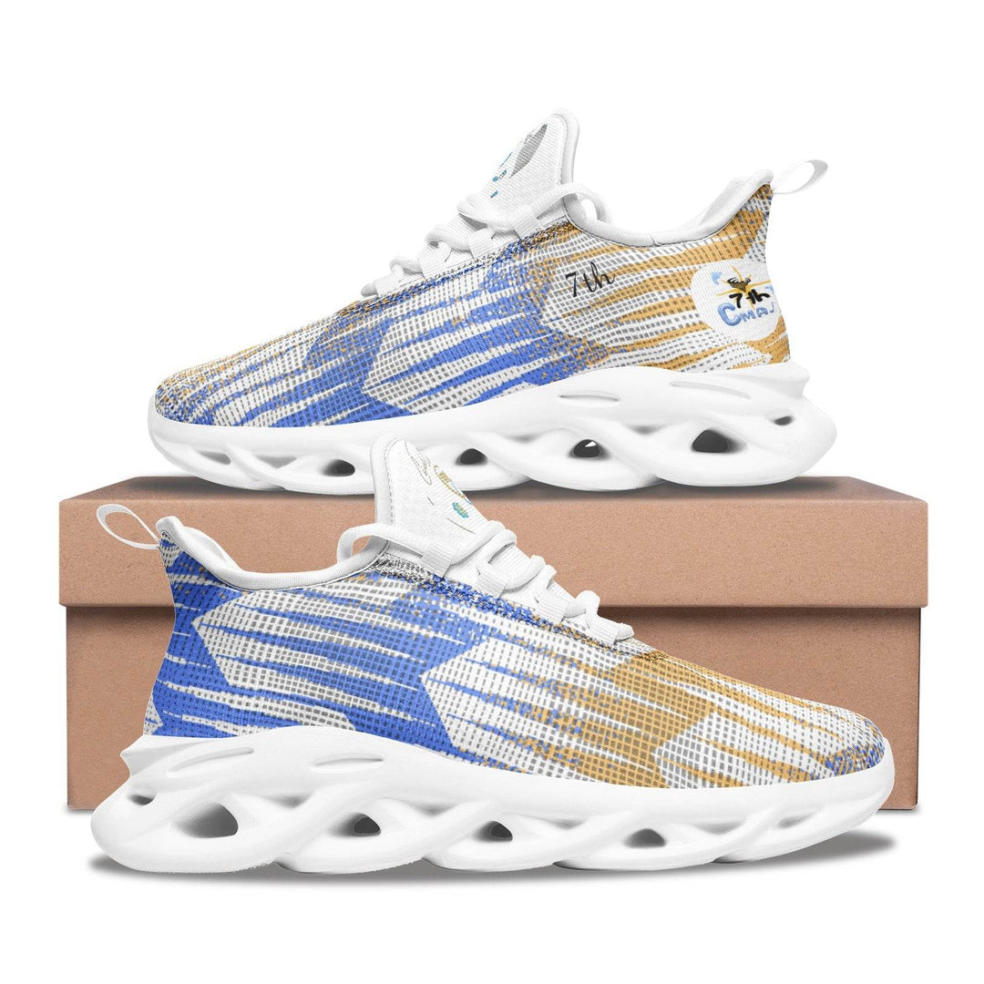 Circle of Fifths - Cmaj 7th Unisex Mesh Sneakers - Faithacle