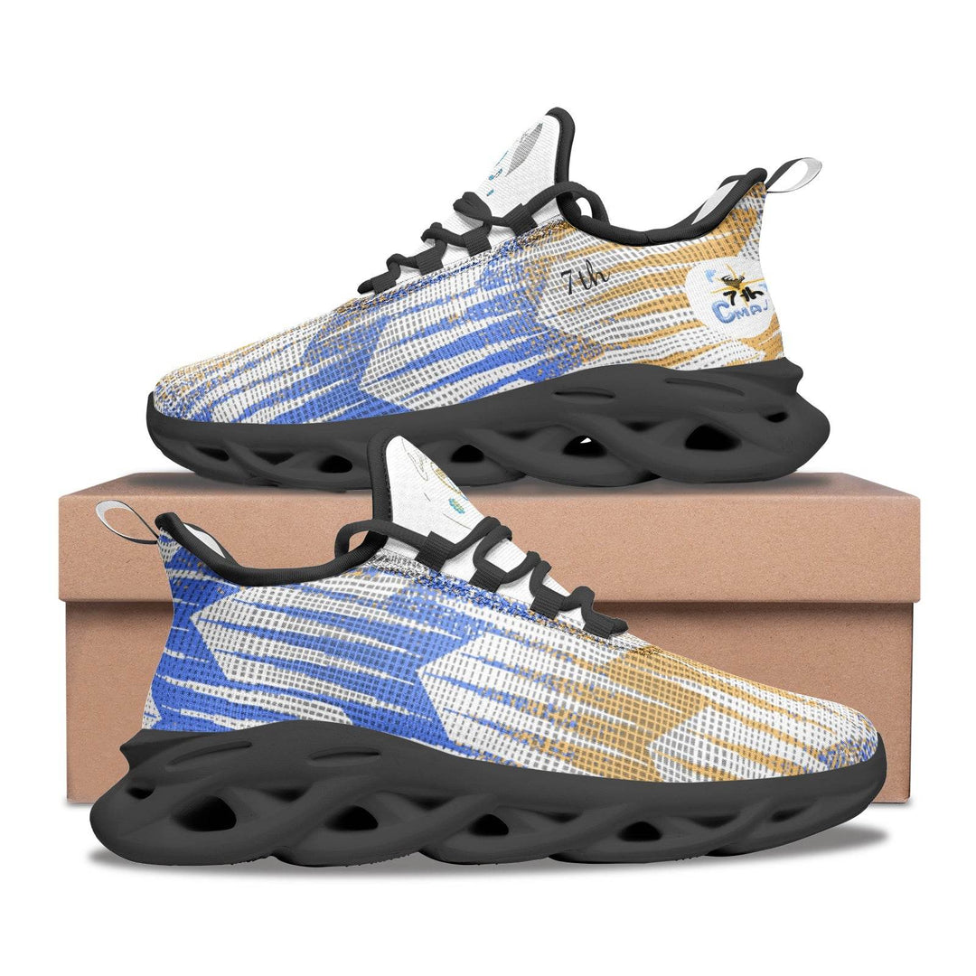 Circle of Fifths - Cmaj 7th Unisex Mesh Sneakers - Faithacle