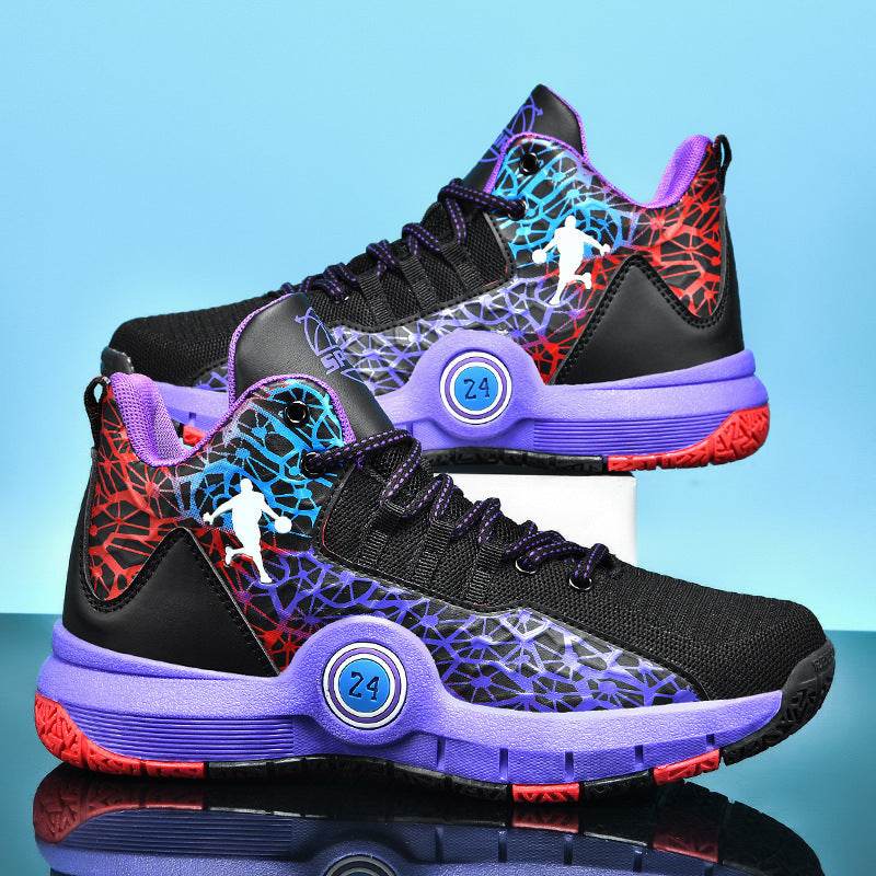 Basketball shoes breathable sports shoes men - Faithacle