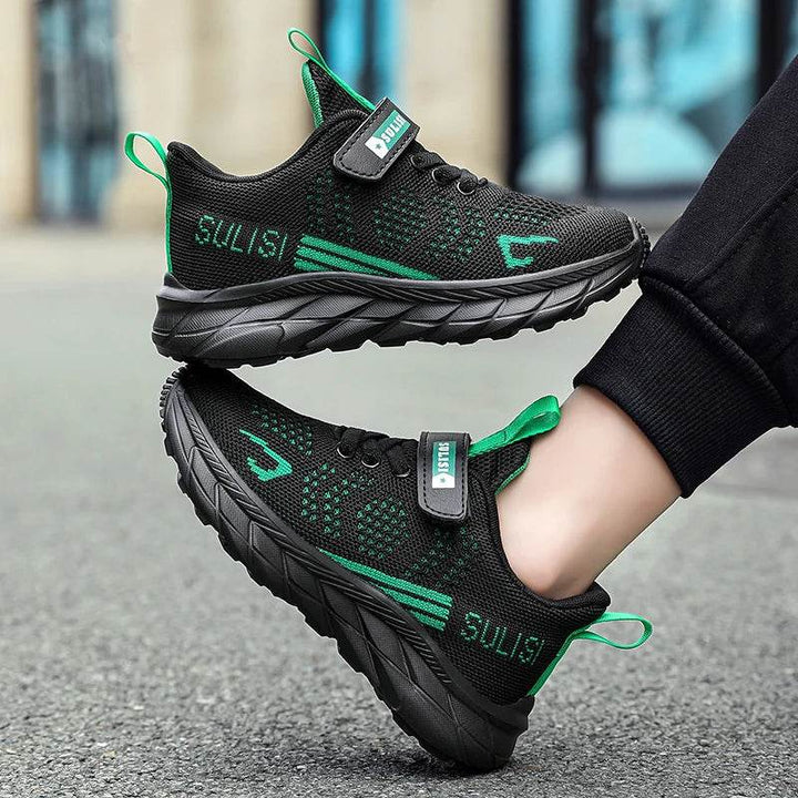 Sports shoes flying woven breathable - Women and girls - Faithacle