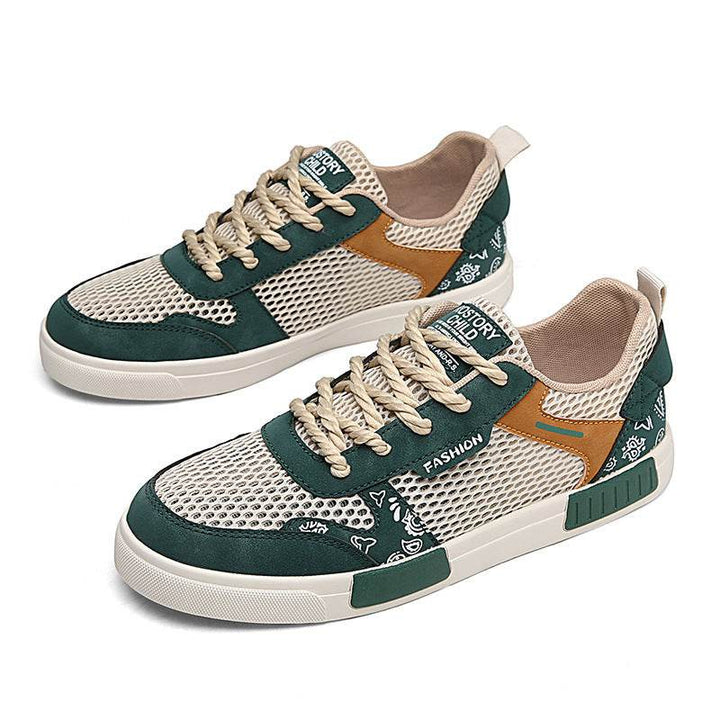 Fashion Sneakers Men Comfortable Mesh Shoes Lightweight Casual - Faithacle