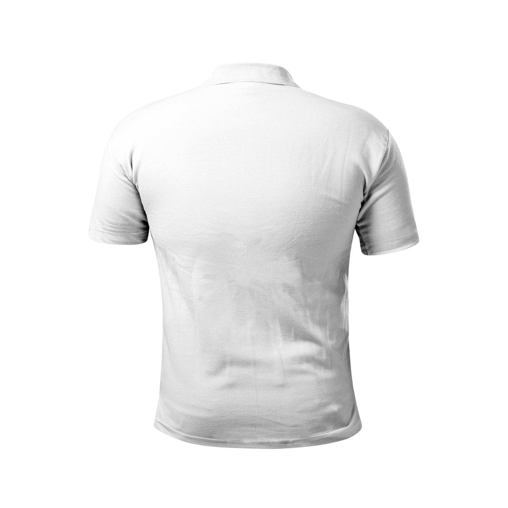 10% Elite group - Men's Shockwave White Polo Shirts - Faithacle