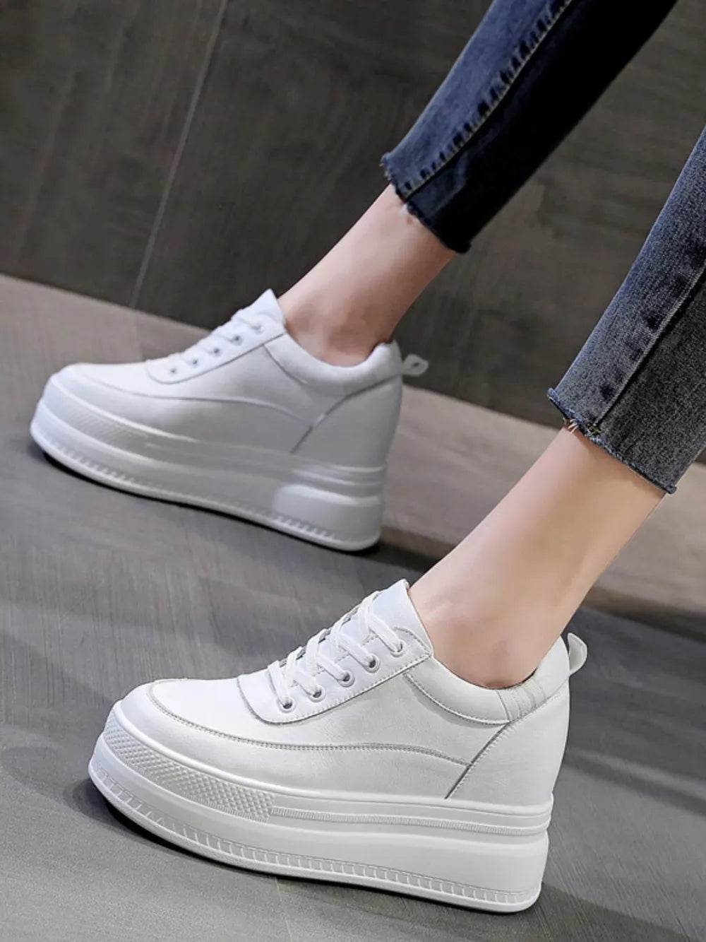 Sponge cake casual shoes height women - Faithacle