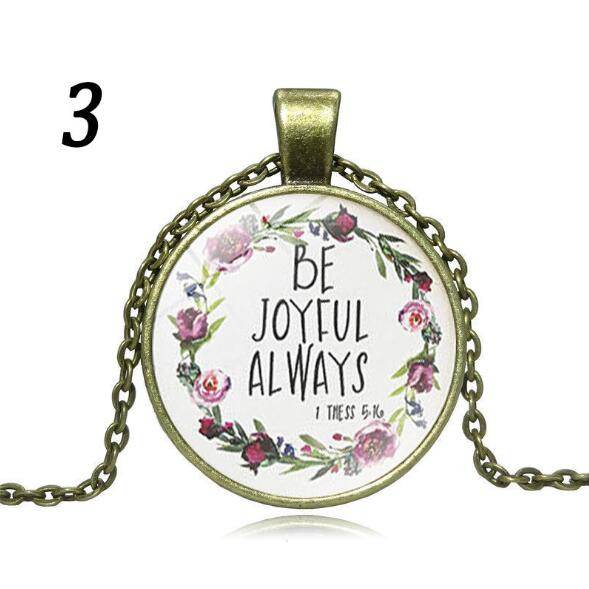 Bible verse necklace Christian faith gifts - Faithacle