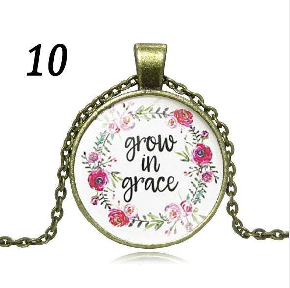 Bible verse necklace Christian faith gifts - Faithacle