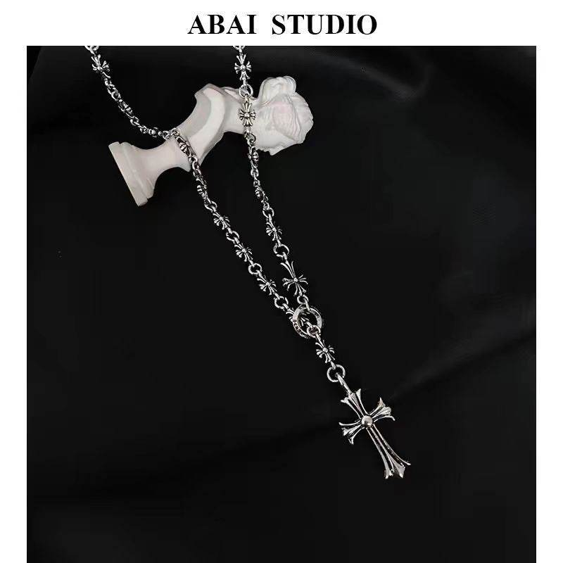 Classic Cross Necklace Cross Set Chain - Faithacle