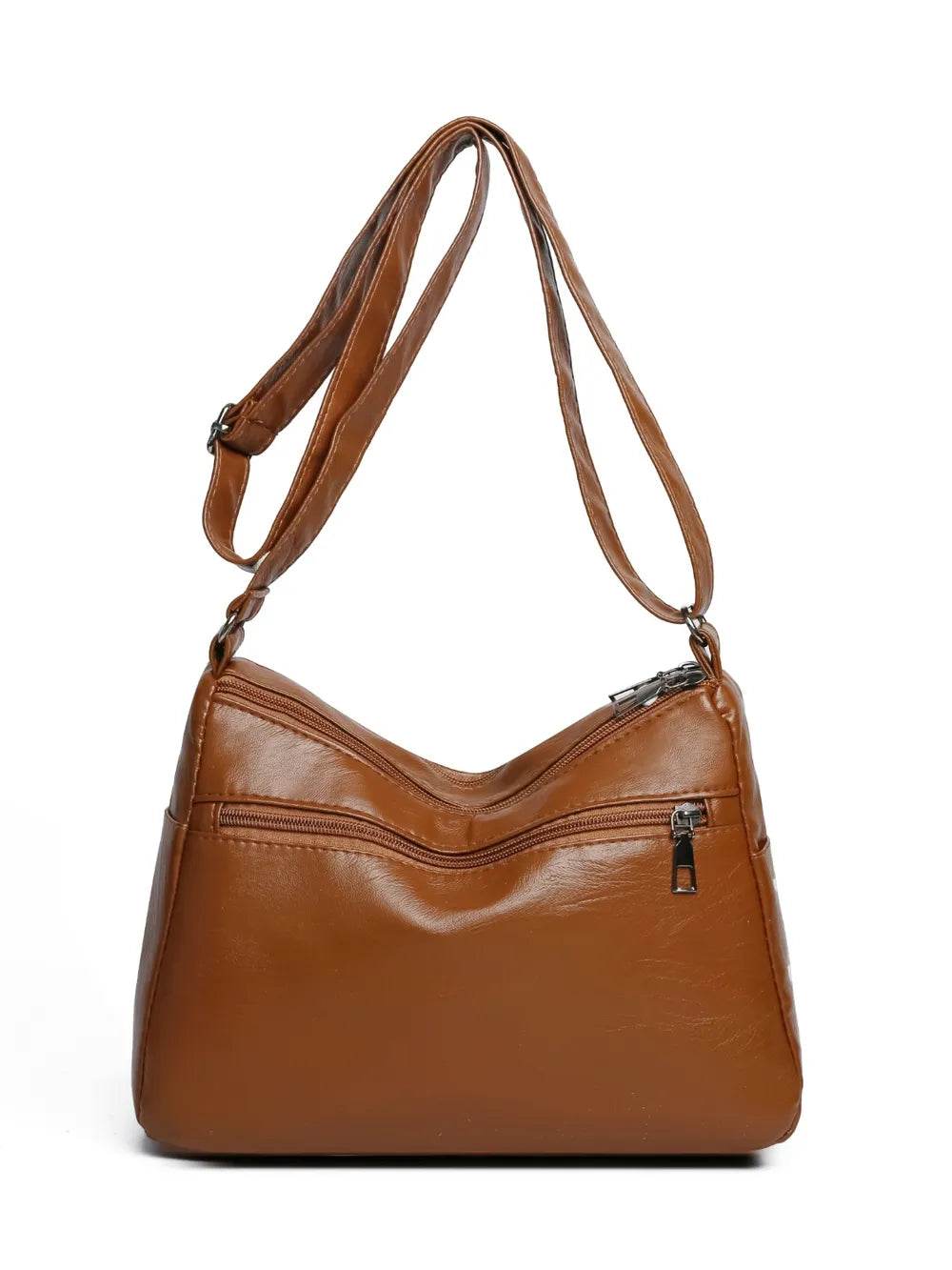 PU Multi-Compartment Crossbody Bag Women - Faithacle