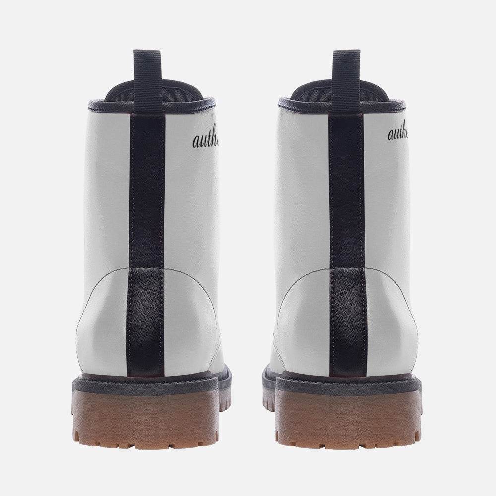 elite group - white authentic Casual Leather Lightweight boots MT - Faithacle