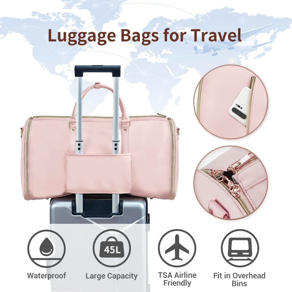 Women's Travel bag, suit bag, storage, makeup bag, fashionable storage - Faithacle