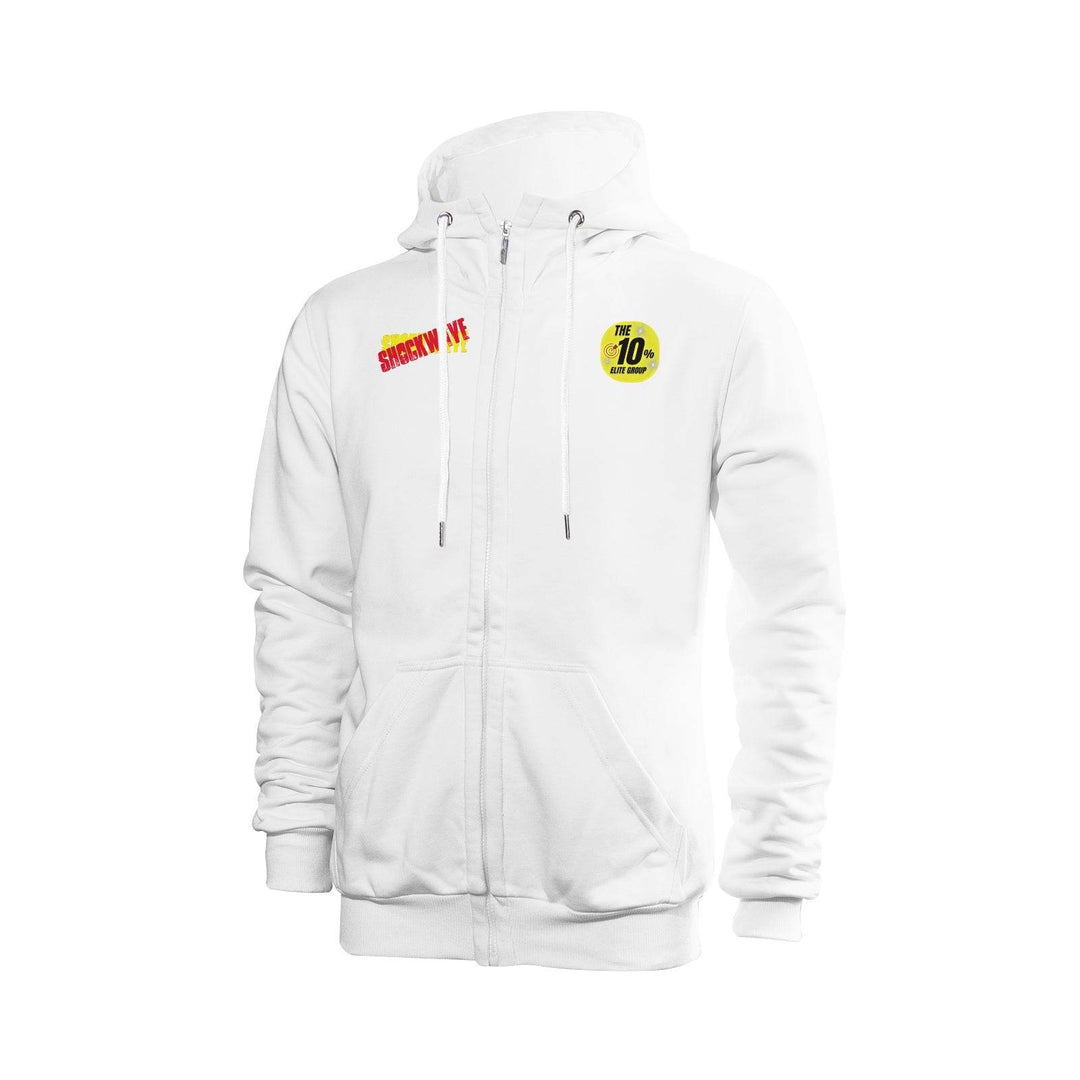Elite group - Shockwave Men's Ultra Soft Zip Hoodie - Faithacle