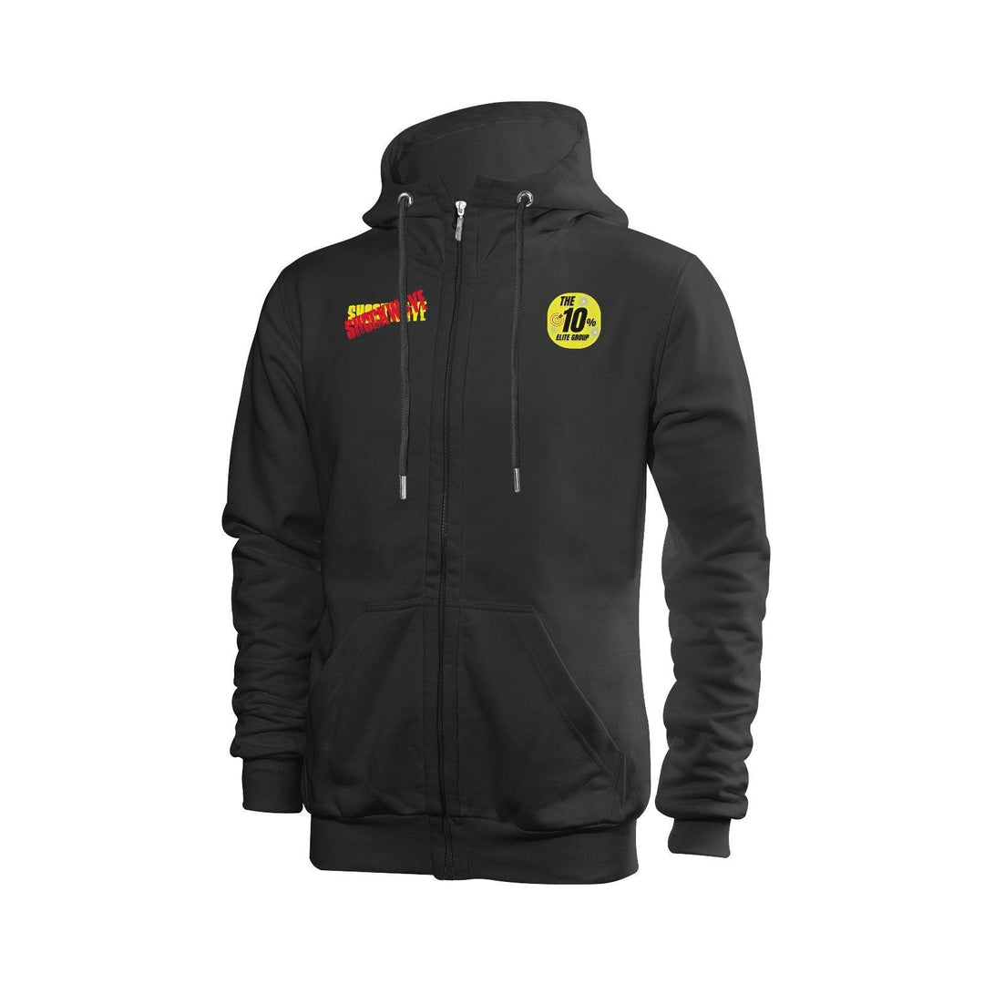 Elite group - Shockwave Men's Ultra Soft Zip Hoodie - Faithacle