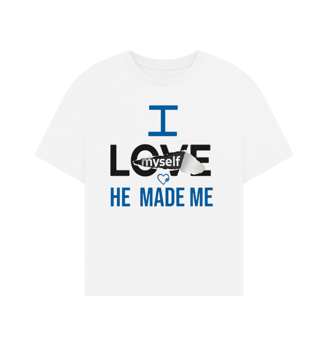 White Printed T-shirt Front