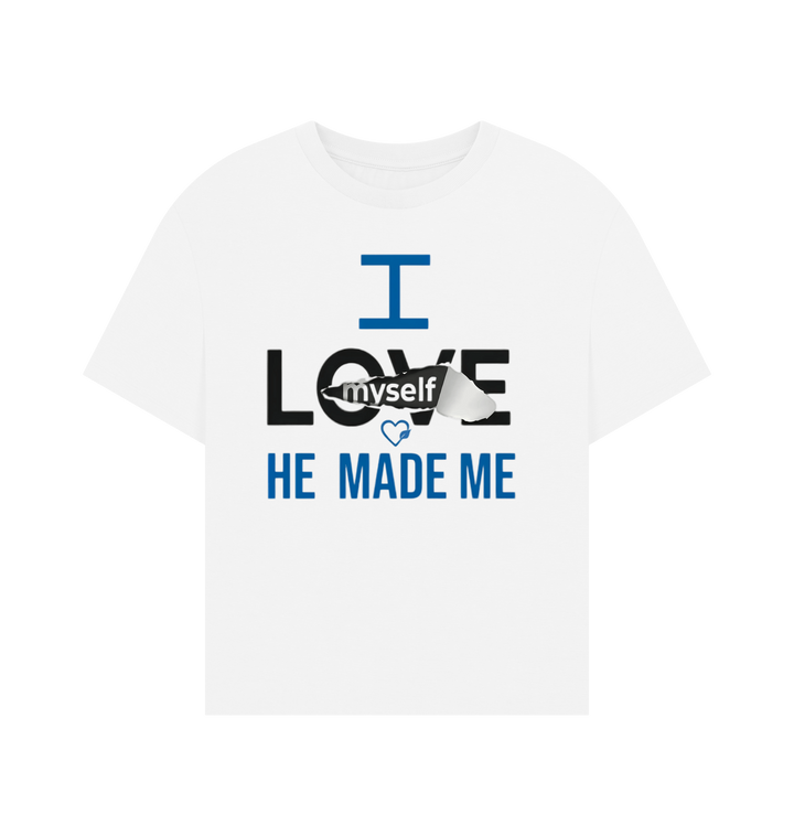 White Printed T-shirt Front