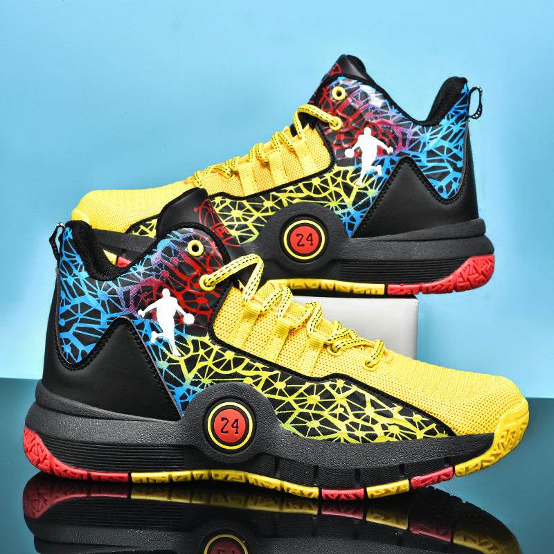 Basketball shoes breathable sports shoes men - Faithacle
