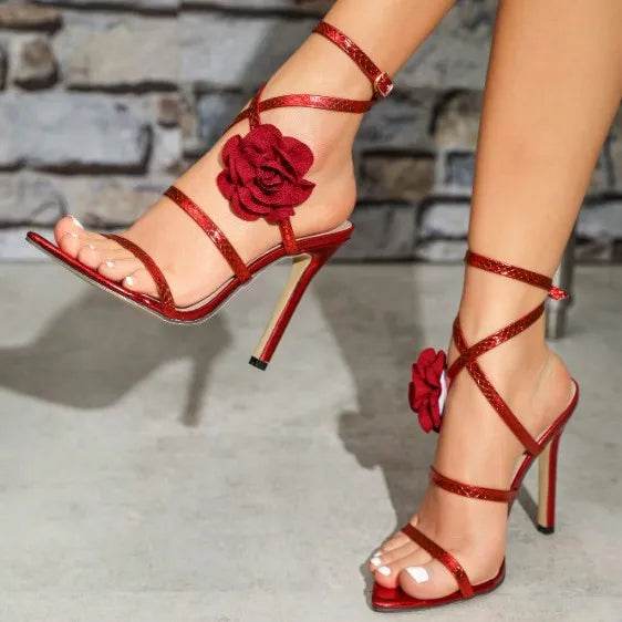 Open Toe Ankle Strap Sandals Women - Faithacle