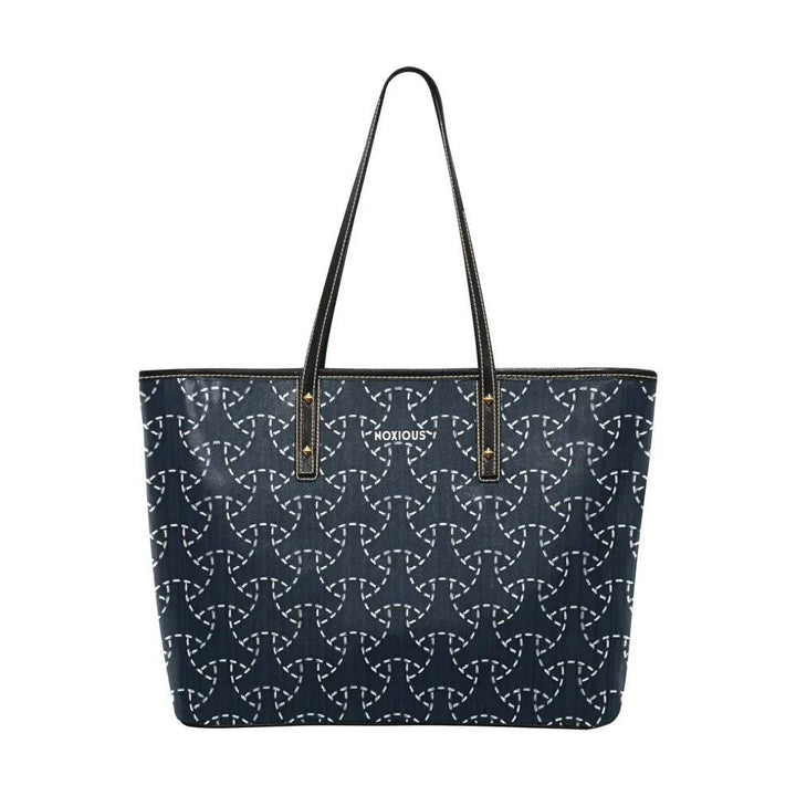 Noxious PU Leather Tote Bag - Faithacle