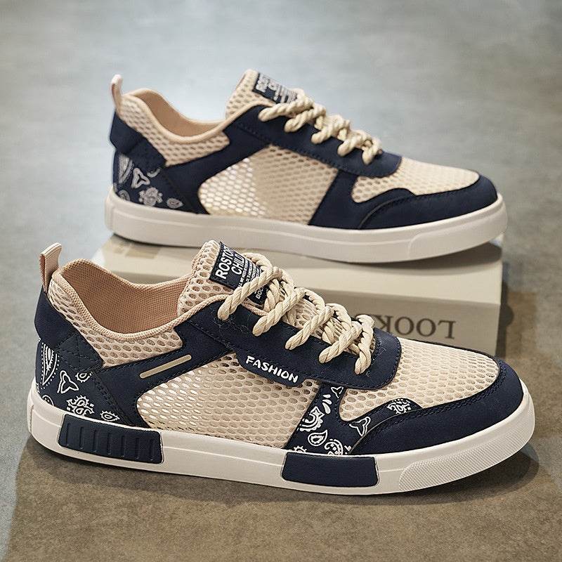 Fashion Sneakers Men Comfortable Mesh Shoes Lightweight Casual - Faithacle