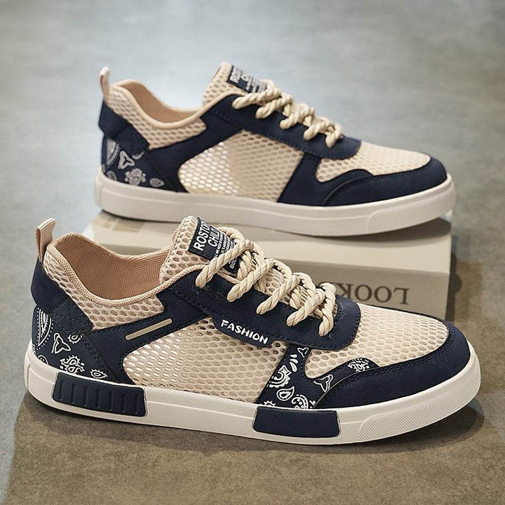 Fashion Sneakers Men Comfortable Mesh Shoes Lightweight Casual - Faithacle