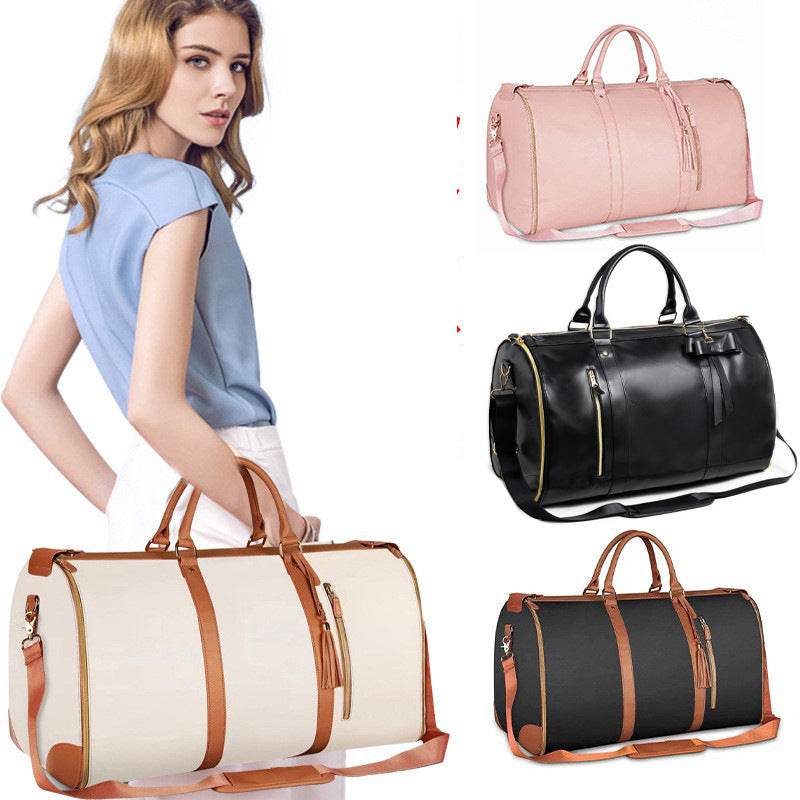 Women Folding handbag - convenient crossbody travel business luggage - Faithacle