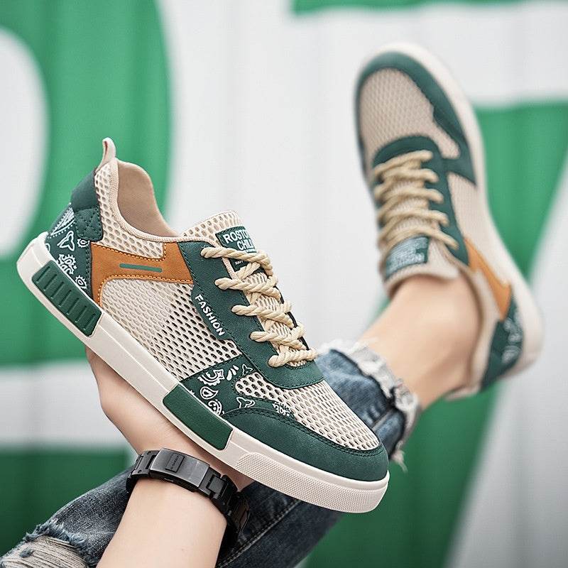 Fashion Sneakers Men Comfortable Mesh Shoes Lightweight Casual - Faithacle