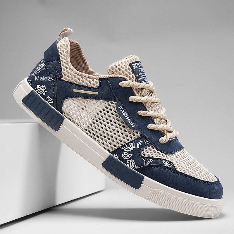 Fashion Sneakers Men Comfortable Mesh Shoes Lightweight Casual - Faithacle