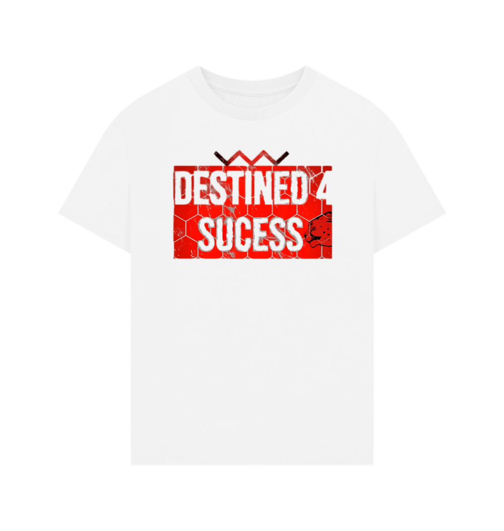 White Printed T-shirt Front