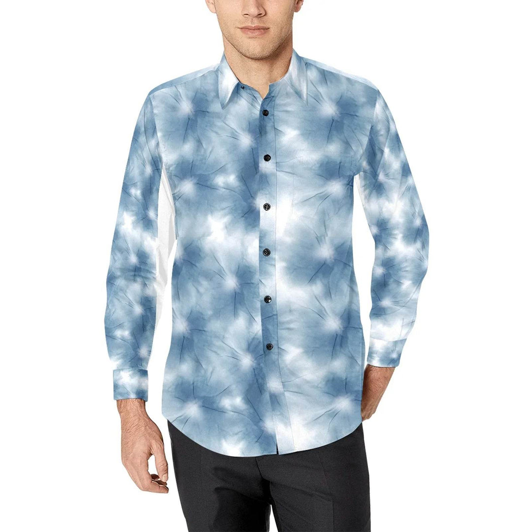Peaceful Rivers - Men's Long Sleeve Shirt - Faithacle