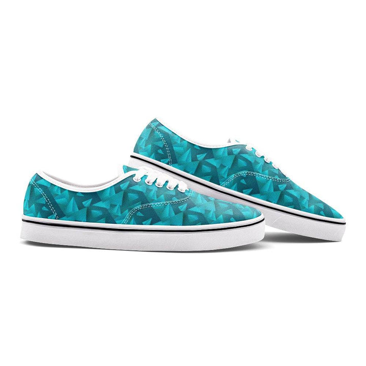 Circle of fifths - F sharp minor Unisex Canvas Low Cut Sneakers - Faithacle