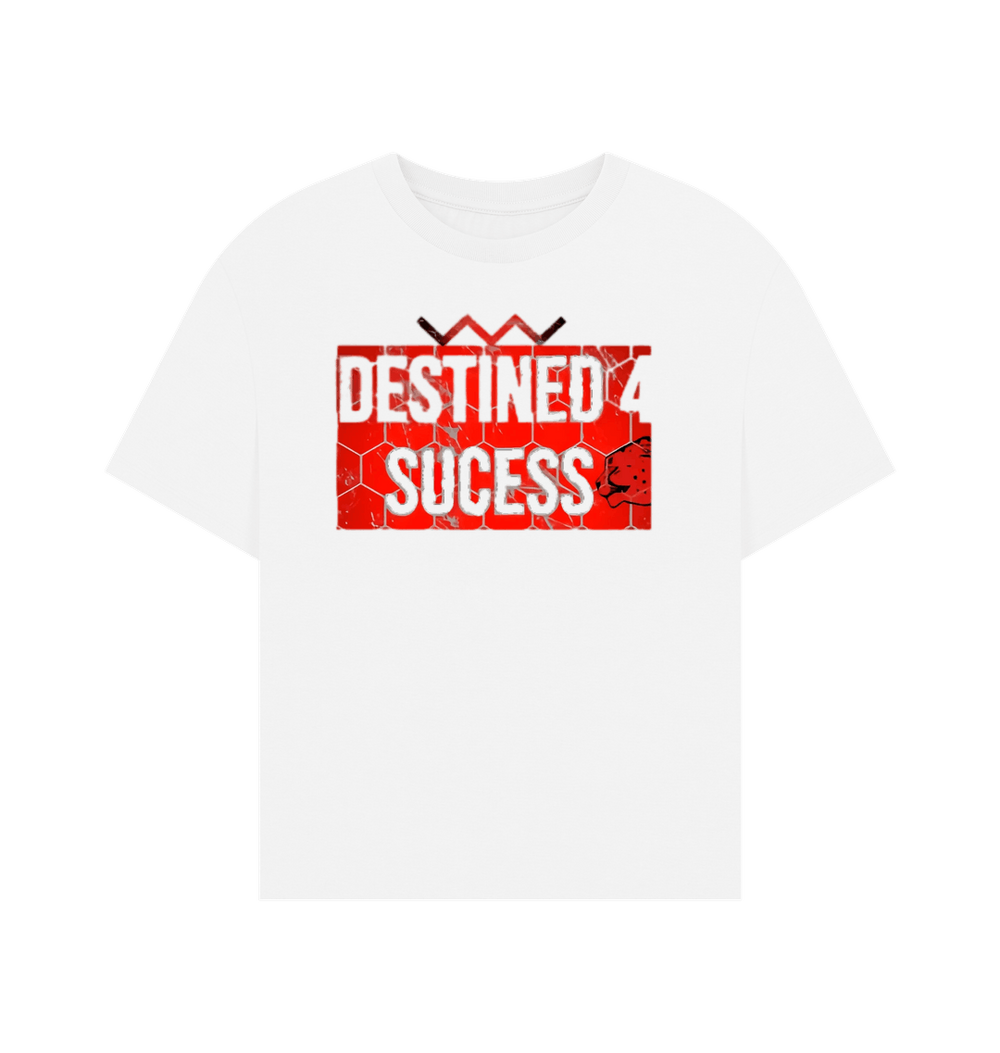 White Printed T-shirt Front