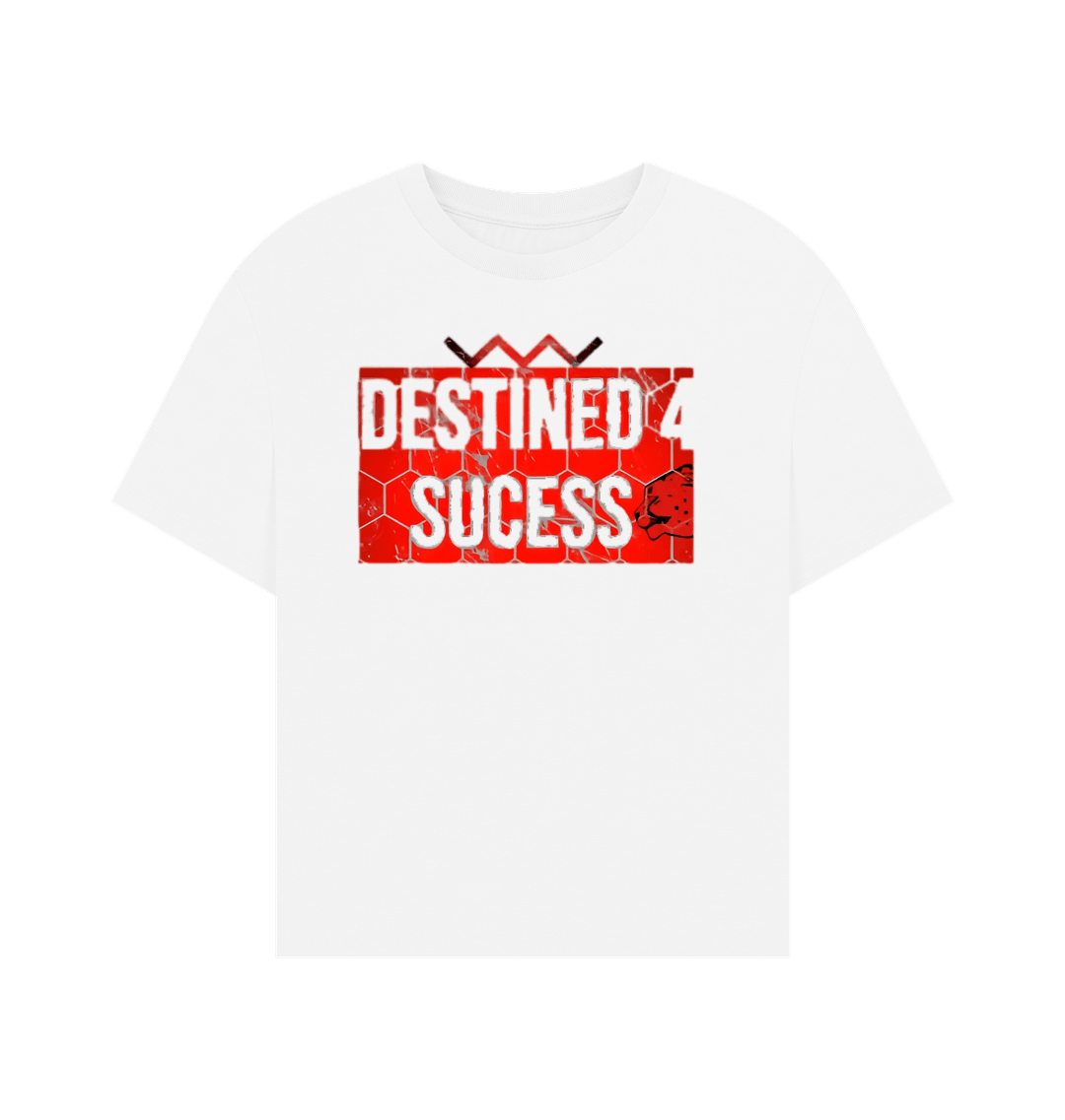 White Printed T-shirt Front