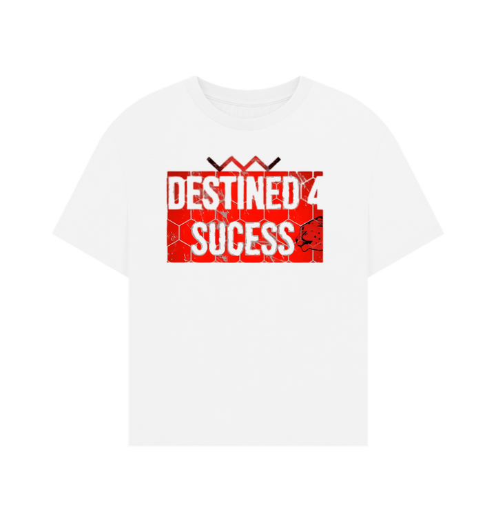 White Printed T-shirt Front