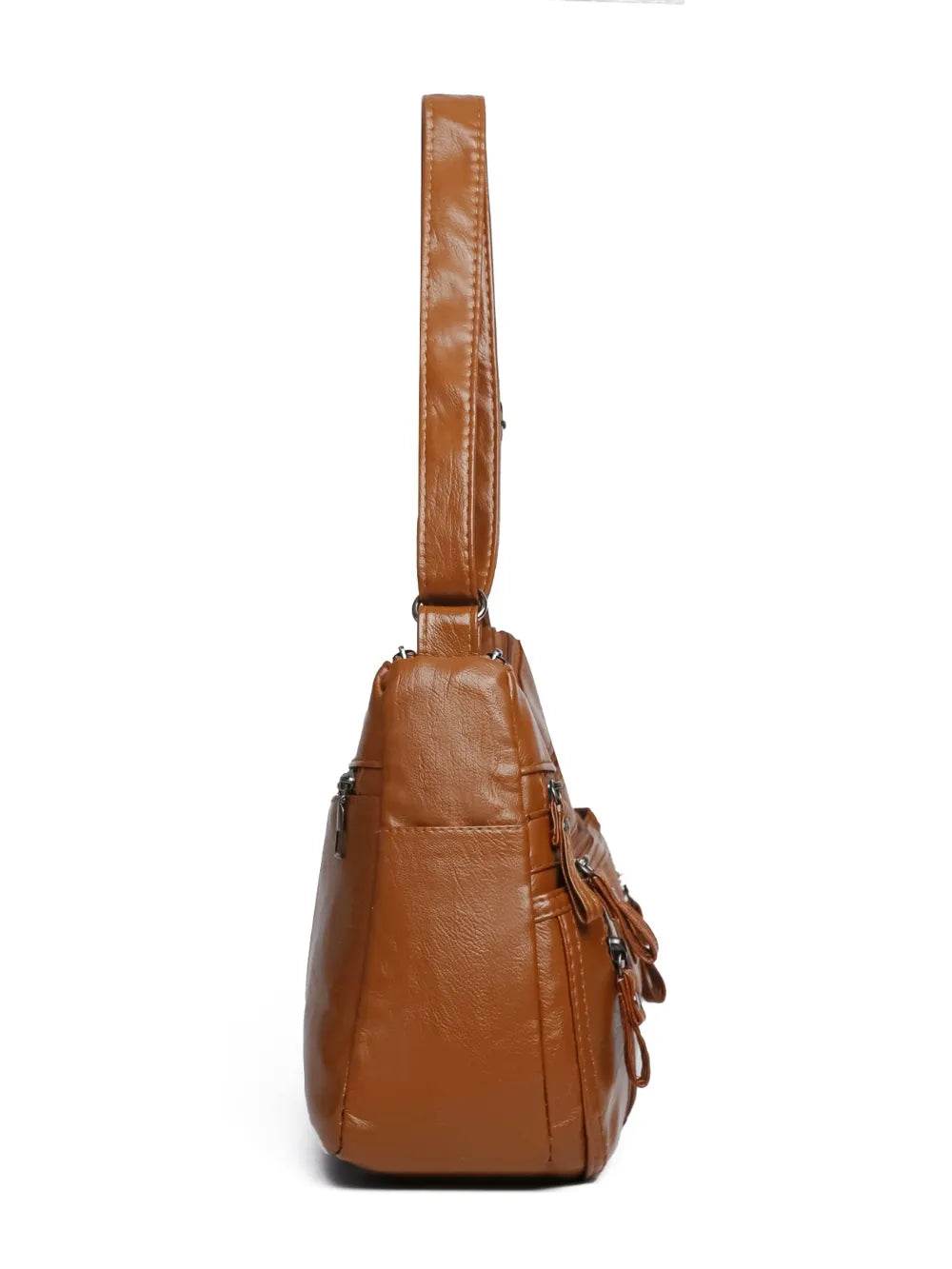 PU Multi-Compartment Crossbody Bag Women - Faithacle
