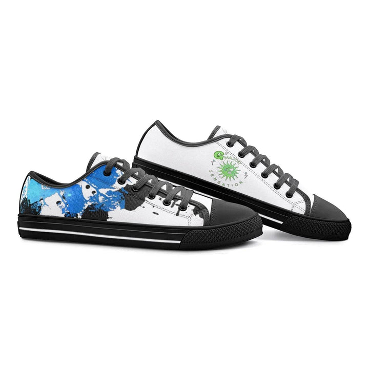 Circle of Fifths - G Major Unisex Low Top Canvas - Faithacle