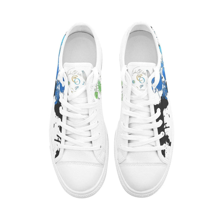 Circle of Fifths - G Major Unisex Low Top Canvas - Faithacle