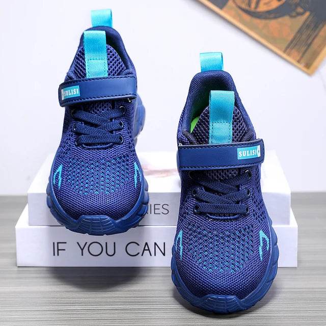 Sports shoes flying woven breathable - Women and girls - Faithacle