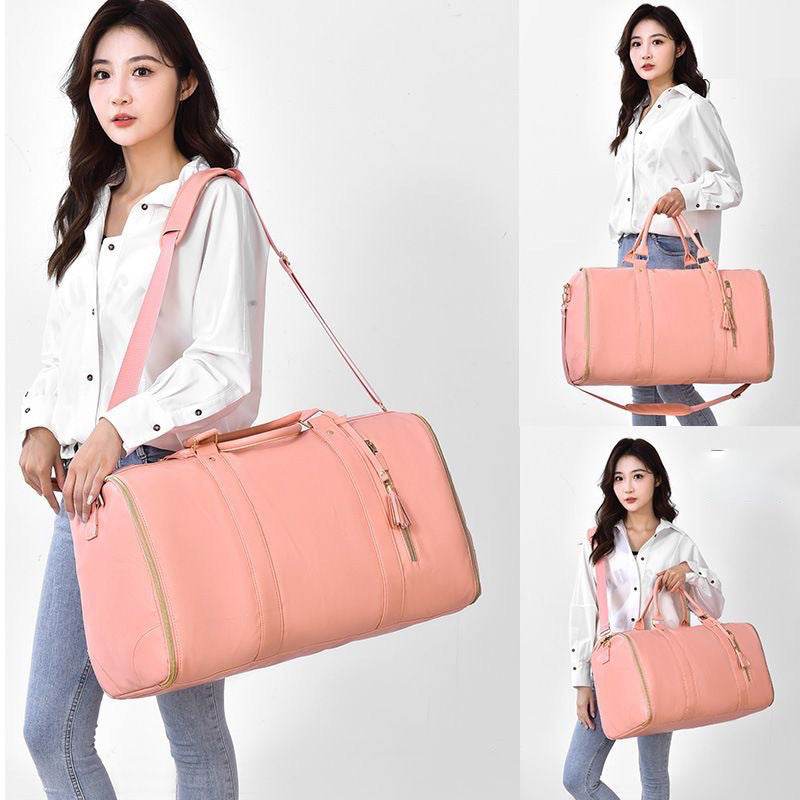 Women Folding handbag - convenient crossbody travel business luggage - Faithacle