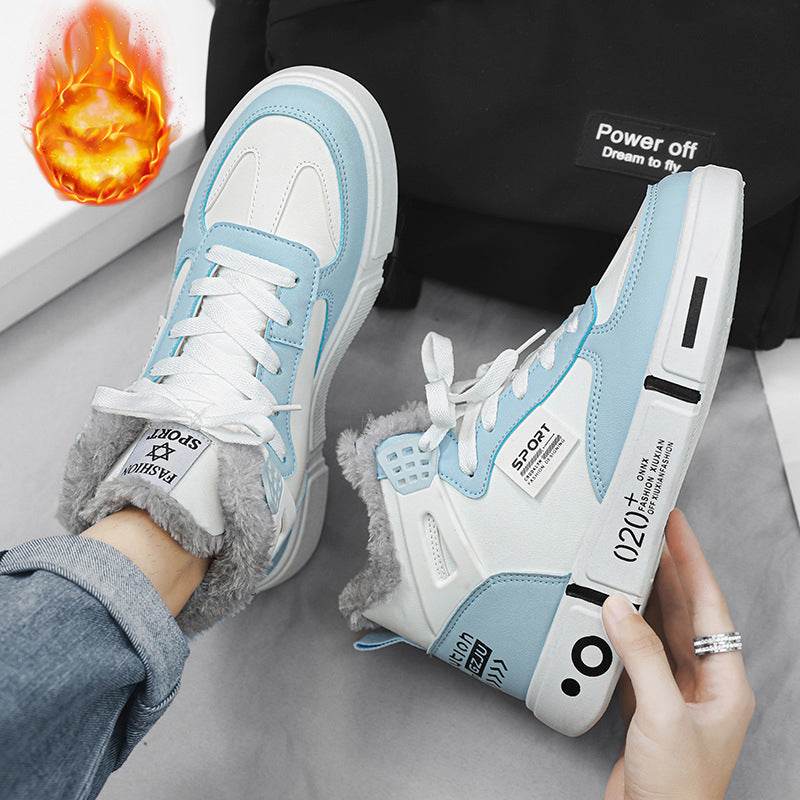Fashion x Sport Men Shoes Waterproof Non-Slip Plush Sneakers - Faithacle