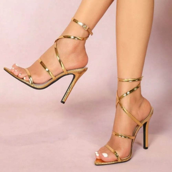 Open Toe Ankle Strap Sandals Women - Faithacle
