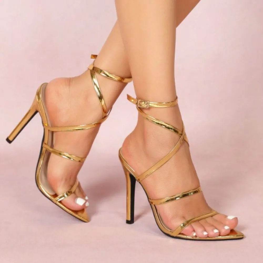 Open Toe Ankle Strap Sandals Women - Faithacle