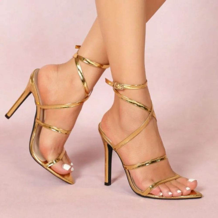 Open Toe Ankle Strap Sandals Women - Faithacle