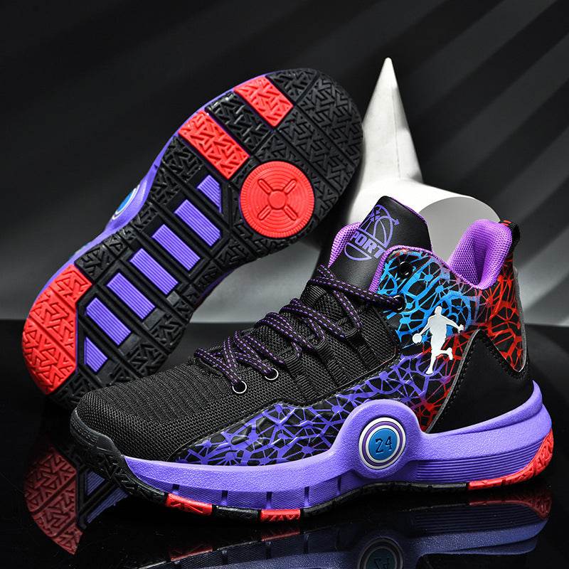 Basketball shoes breathable sports shoes men - Faithacle