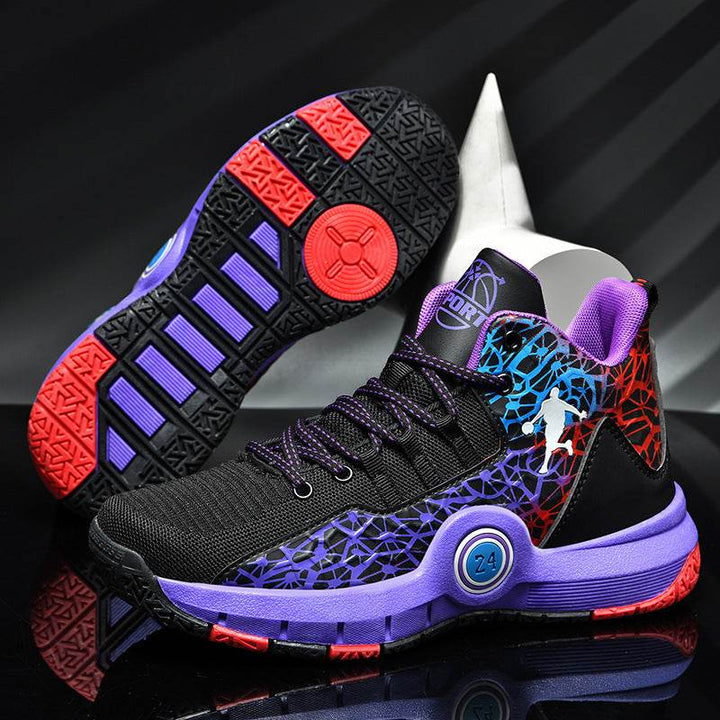 Basketball shoes breathable sports shoes men - Faithacle