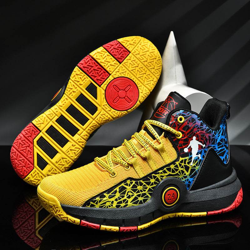 Basketball shoes breathable sports shoes men - Faithacle