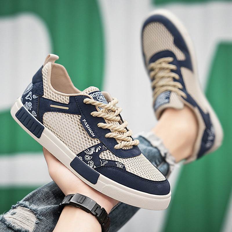Fashion Sneakers Men Comfortable Mesh Shoes Lightweight Casual - Faithacle