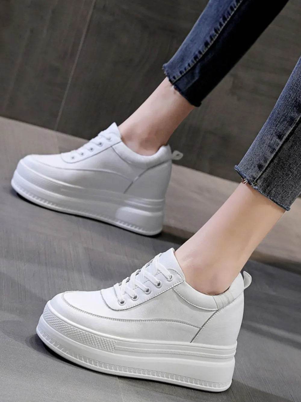 Sponge cake casual shoes height women - Faithacle