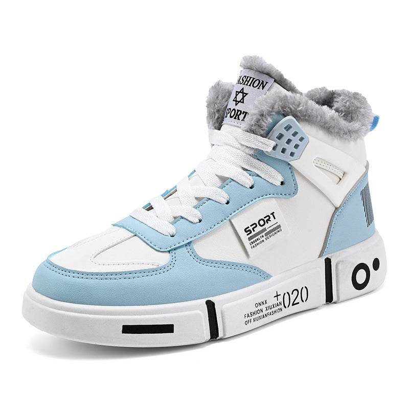Fashion x Sport Men Shoes Waterproof Non-Slip Plush Sneakers - Faithacle