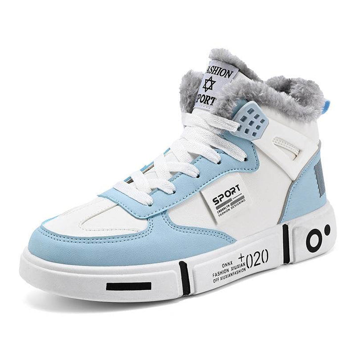 Fashion x Sport Men Shoes Waterproof Non-Slip Plush Sneakers - Faithacle