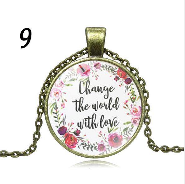 Bible verse necklace Christian faith gifts - Faithacle