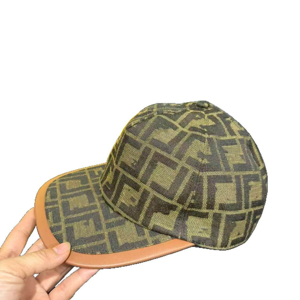 High-end Vintage Print Baseball Cap - Brim Outdoor Sun Protection Hat Unisex - Faithacle