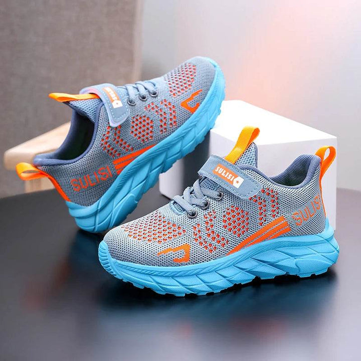 Sports shoes flying woven breathable - Women and girls - Faithacle